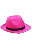 CAPPELLO GANGSTER FUXIA